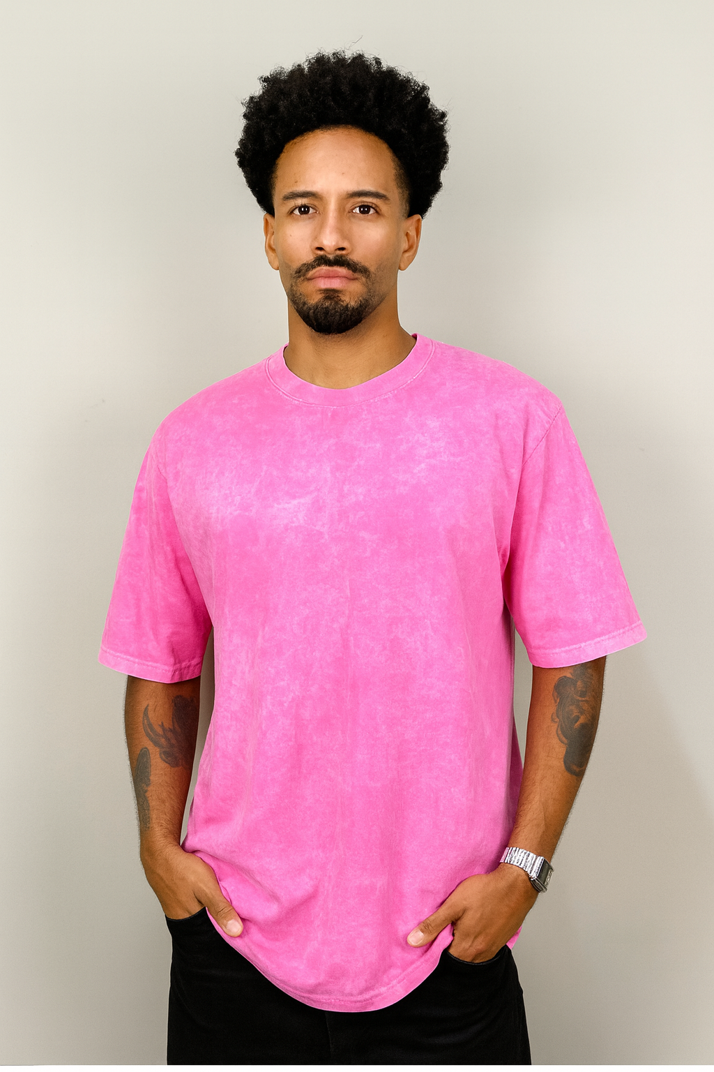 ACID WASH OVERSIZE ROSA