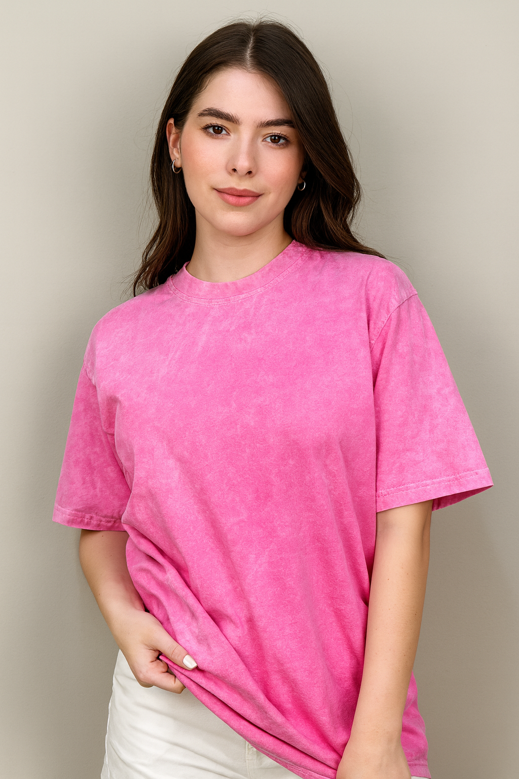 ACID WASH OVERSIZE ROSA